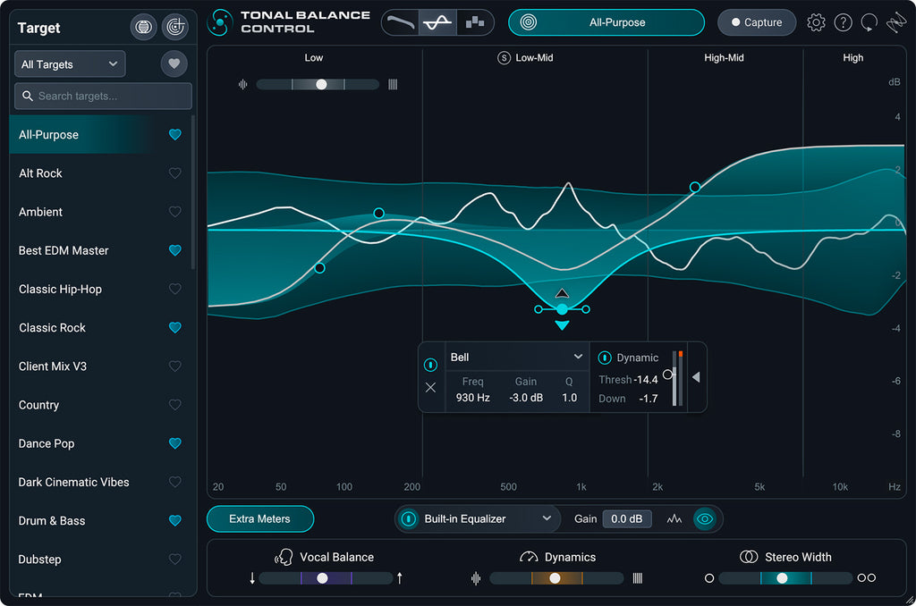 iZotope Tonal Balance Control 3 Master Reference Plug-in - Electronic Delivery