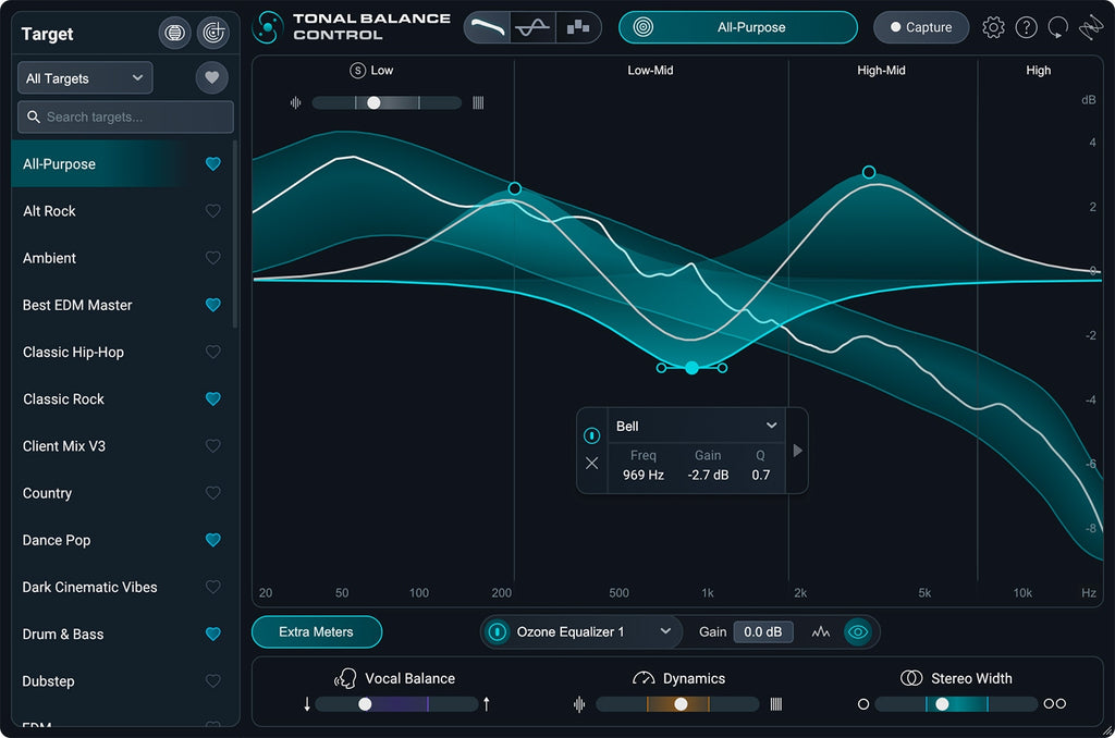 iZotope Tonal Balance Control 3 Master Reference Plug-in - Electronic Delivery