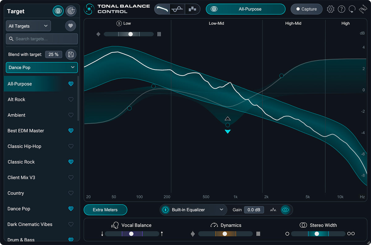 iZotope Tonal Balance Control 3 Master Reference Plug-in - Electronic Delivery