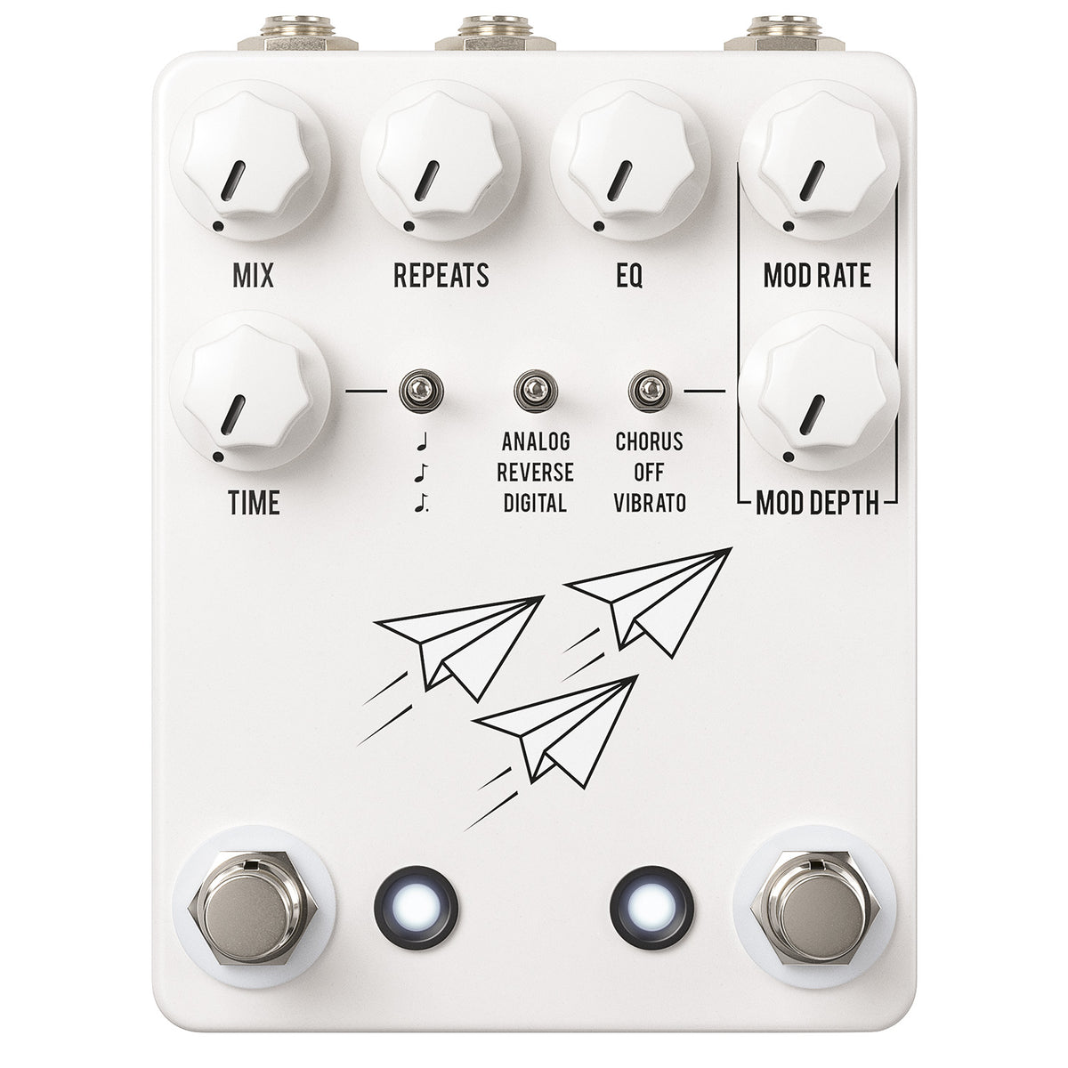 JHS Pedals Flight Delay Pedal - White