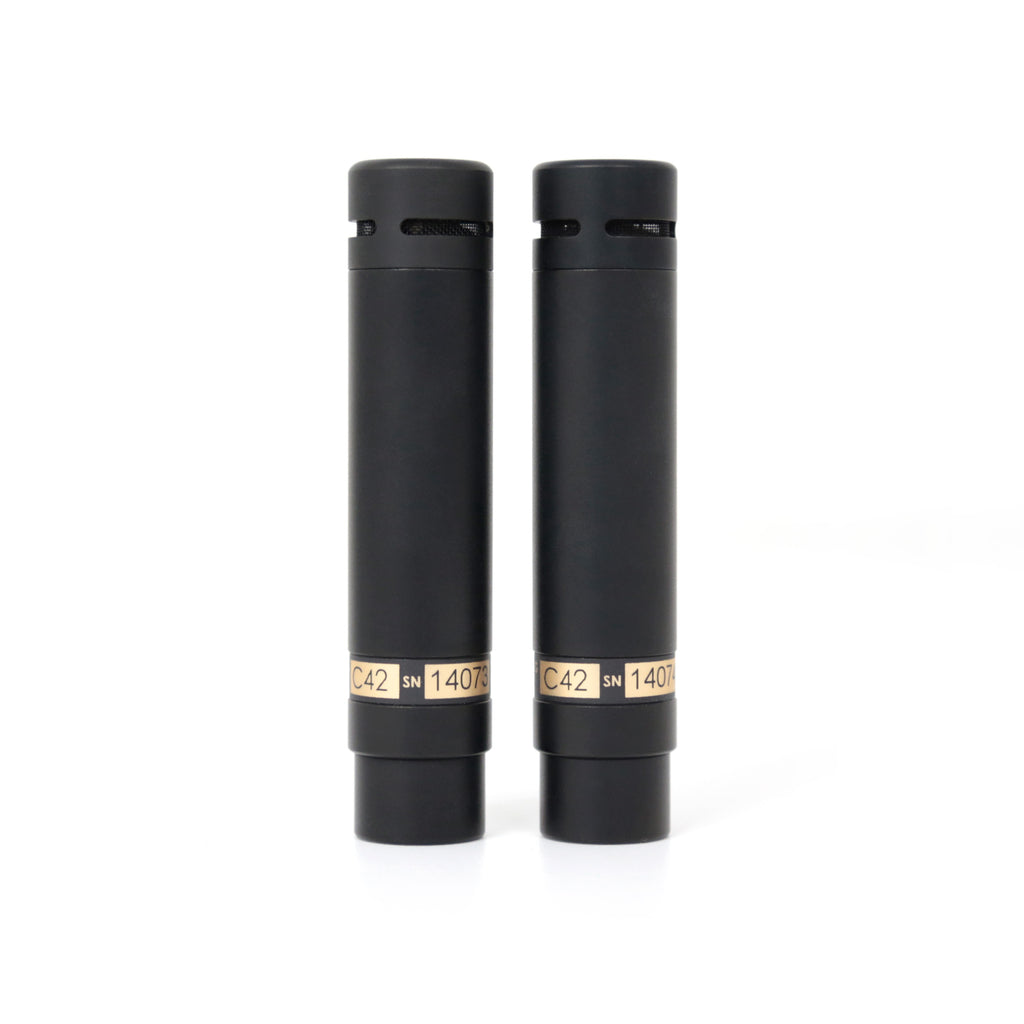 Josephson C42 Cardioid FET Condenser Mic - Matched Pair