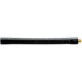K&M 225 Flexible Gooseneck with 3/8" Threads - Black