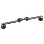 K&M 23510 Adjustable Stereo Microphone Bar - Black