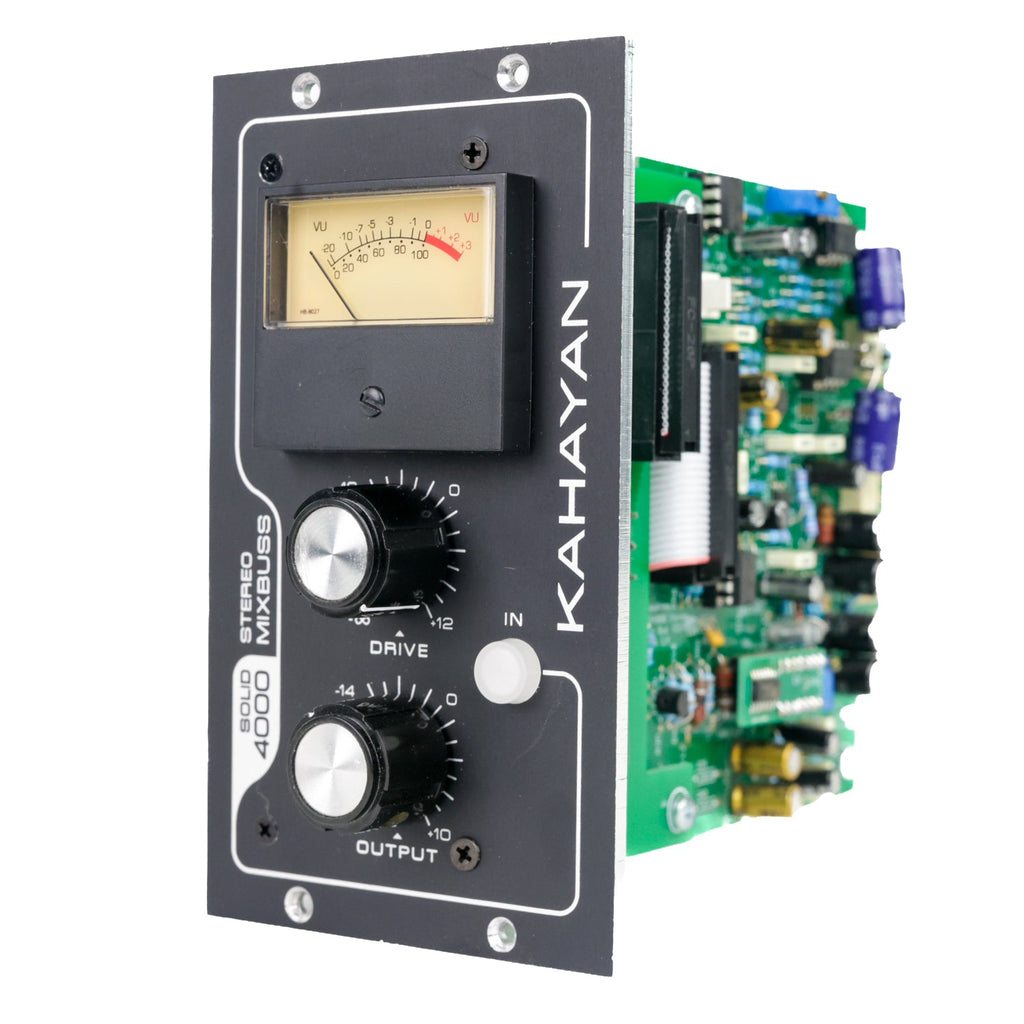 Kahayan Audio Solid 4000 500 Series Stereo Mix Bus Processor #1049 (Used)