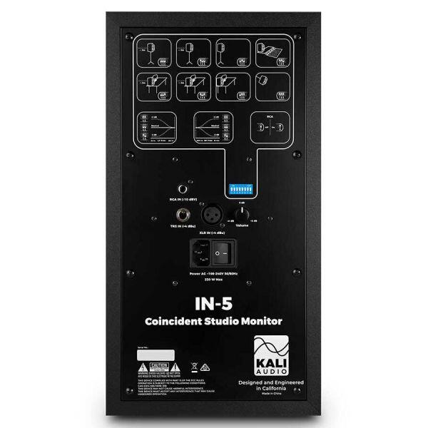 Kali Audio IN-5 5" 3-Way Powered Studio Monitor - Single