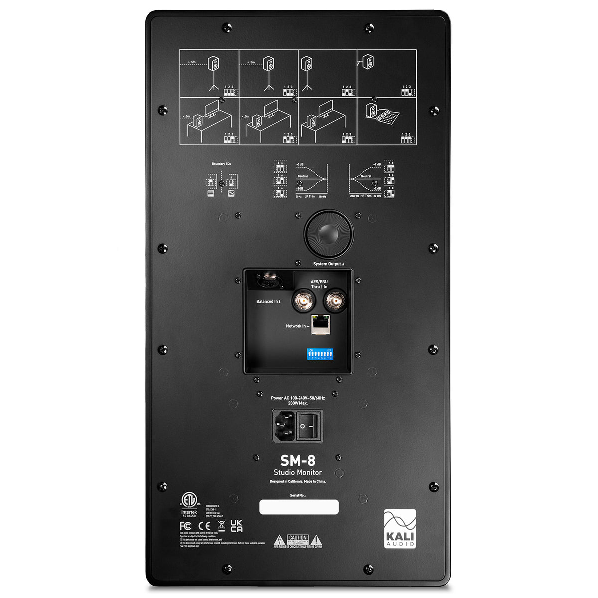 Kali Audio SM-8 3-Way Powered Studio Monitor (Demo Deal)