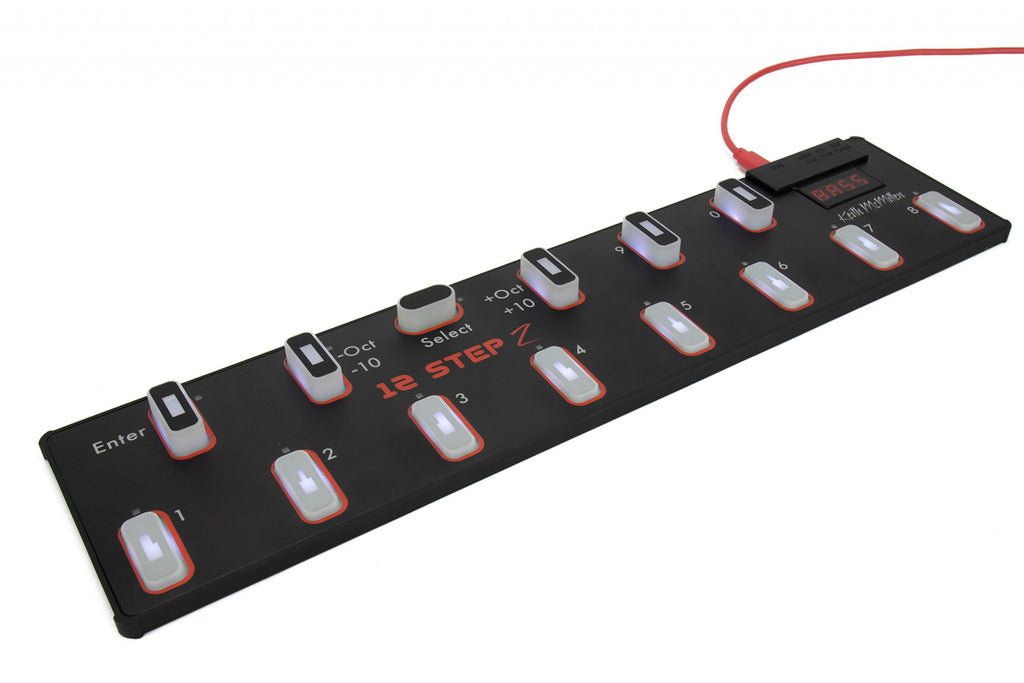 Keith McMillen Instruments 12 Step2 USB MIDI Bass Pedal Foot Controller