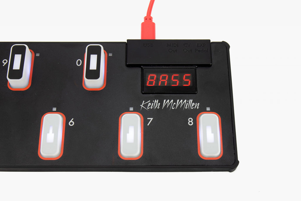 Keith McMillen Instruments 12 Step2 USB MIDI Bass Pedal Foot Controller