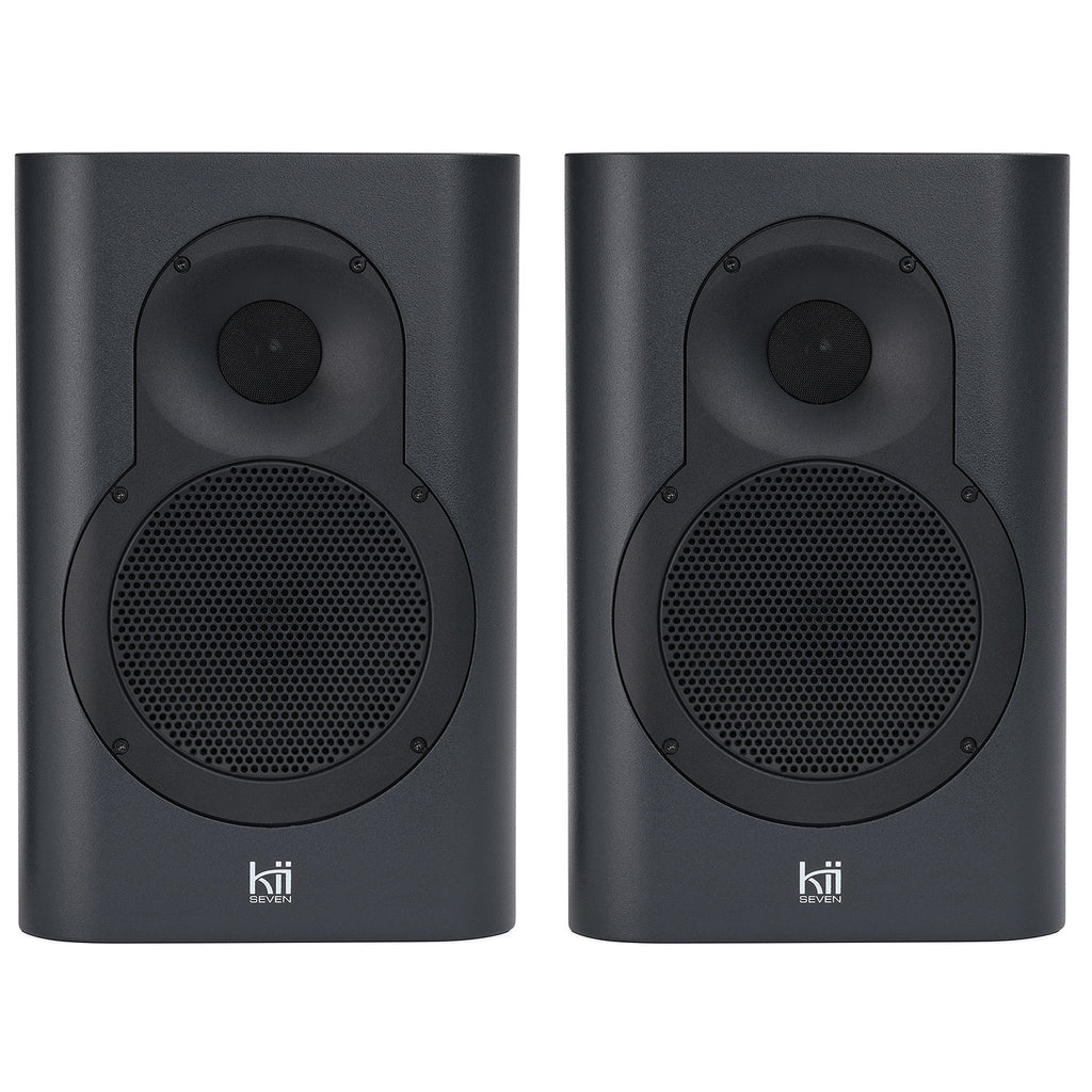 Kii SEVEN Compact DSP-Controlled Monitor - Fine Touch Dark Gray, Stereo Pair