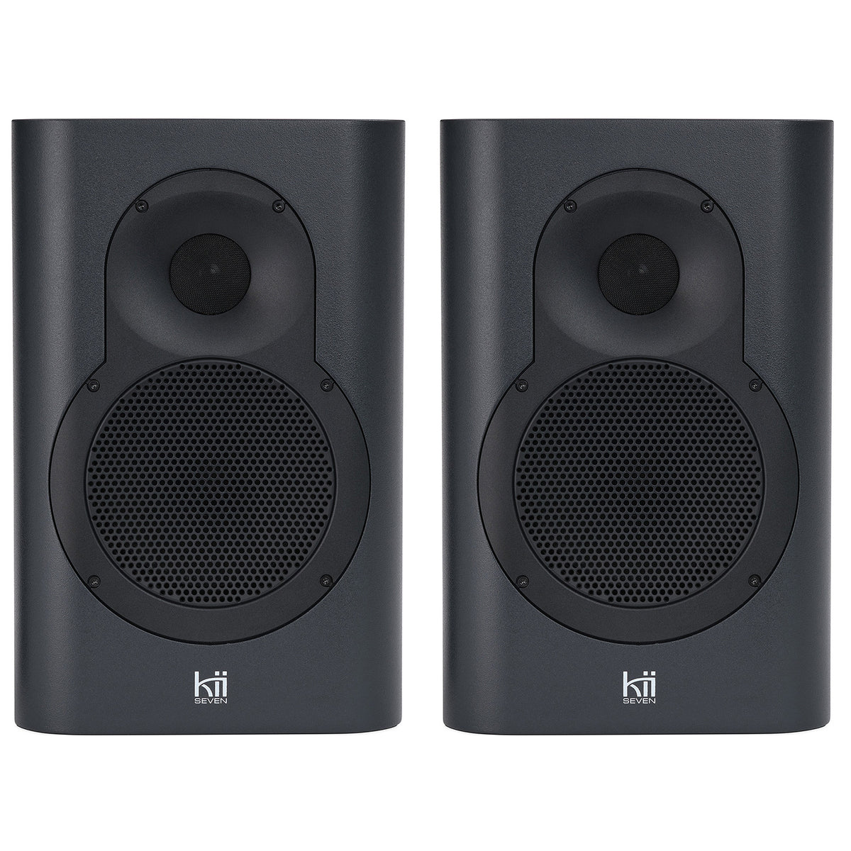 Kii SEVEN Compact DSP-Controlled Monitor - Fine Touch Dark Gray, Stereo Pair