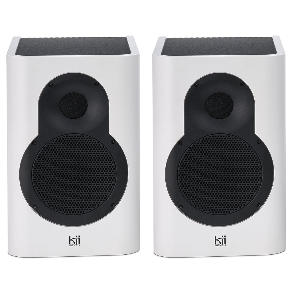 Kii SEVEN Compact DSP-Controlled Monitor - Fine Touch White, Stereo Pair