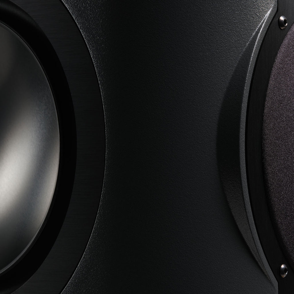Kii THREE DSP-Controlled Active Studio Monitor - Single, FineTouch Dark Grey
