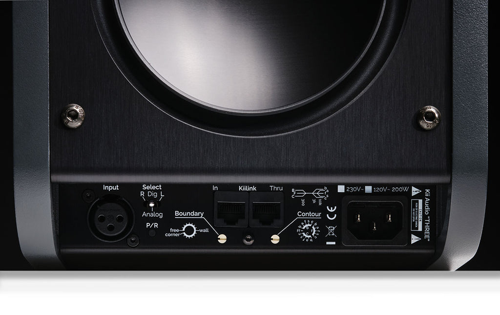 Kii THREE DSP-Controlled Active Studio Monitor - Single, FineTouch Dark Grey