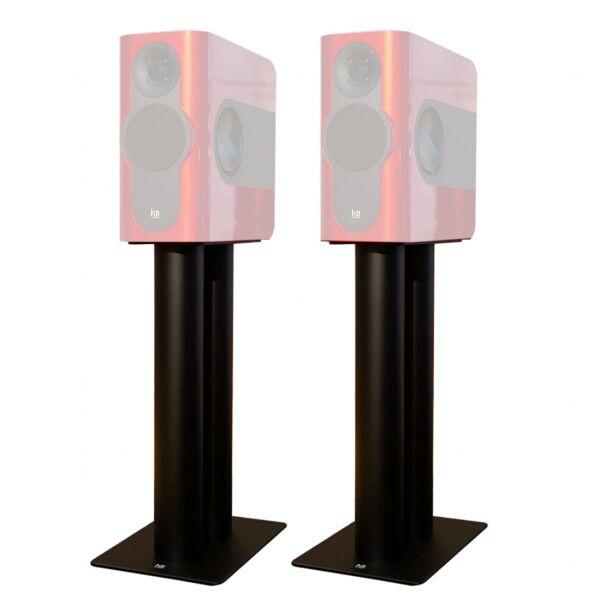 Kii Three Hi-Fi Stand - Black Powder-Coated Finish, Pair