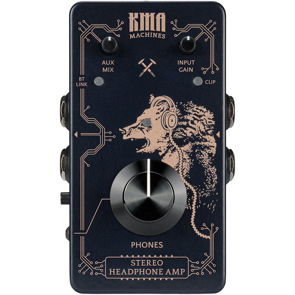 KMA Machines Stereo Headphone Amp Pedal