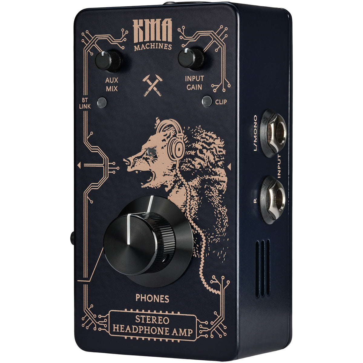 KMA Machines Stereo Headphone Amp Pedal