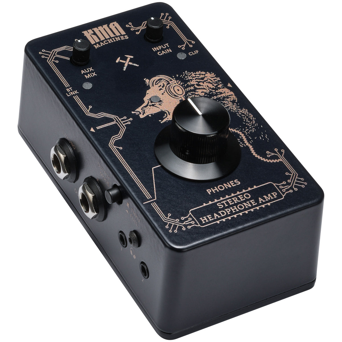 KMA Machines Stereo Headphone Amp Pedal