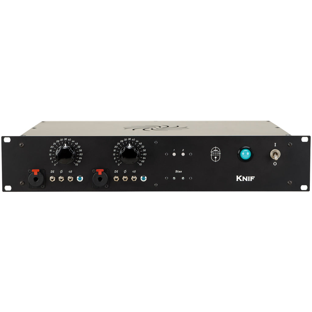 Knif V804 PRE 2-Channel Tube Microphone Preamp with DI