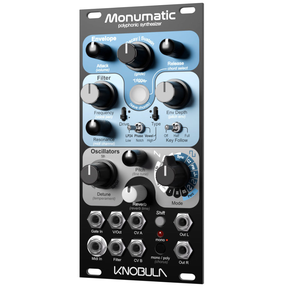 Knobula Monumatic Polyphonic Synthesizer Module