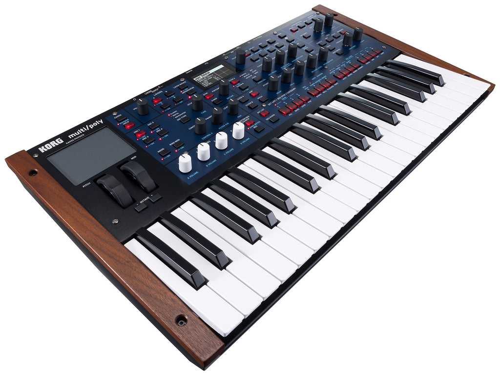 KORG multi/poly 37-Key Virtual Analog Modeling Synthesizer (Demo Deal)