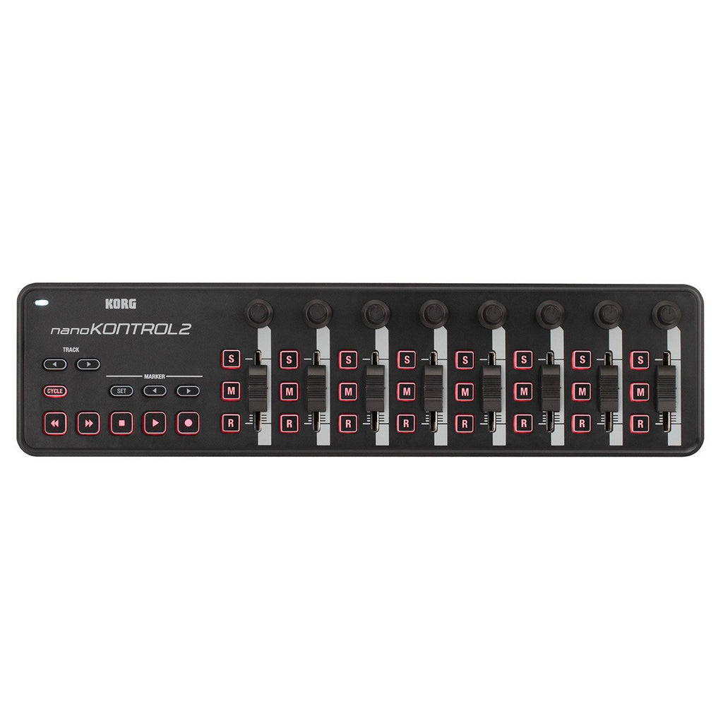 Korg NanoKontrol2 Slimline USB/MIDI Control Surface - Black
