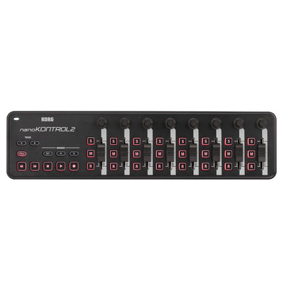Korg NanoKontrol2 Slimline USB/MIDI Control Surface - Black