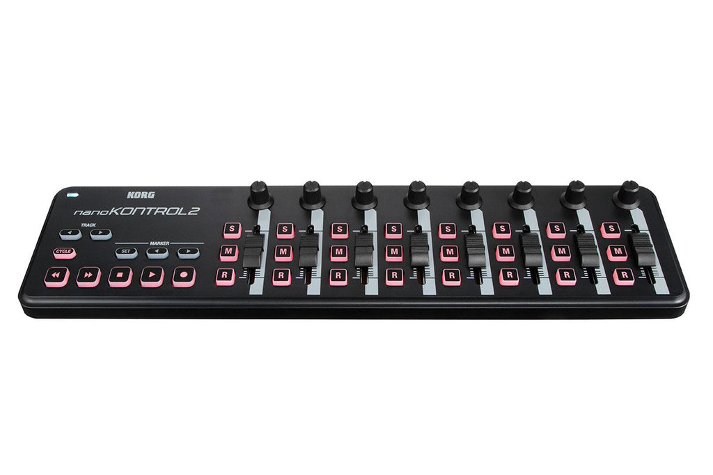 Korg NanoKontrol2 Slimline USB/MIDI Control Surface - Black