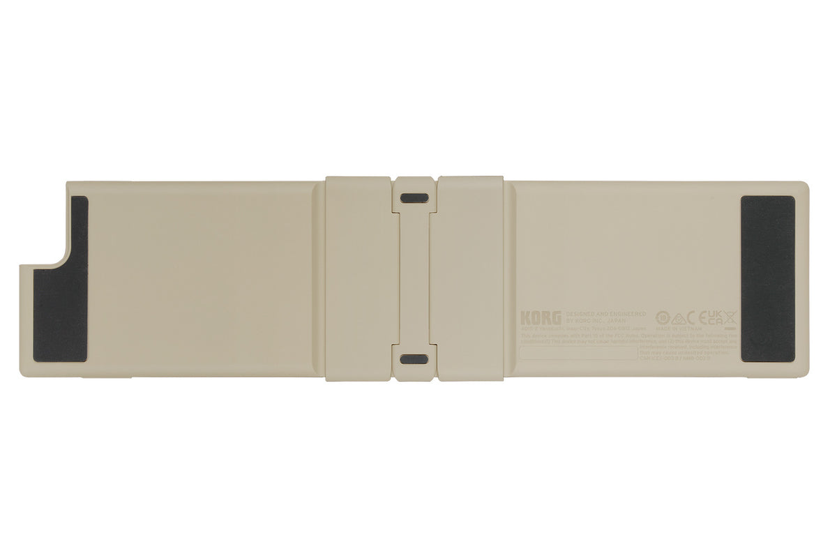 Korg nanoKEY Fold Foldable MIDI Keyboard - Sand Beige