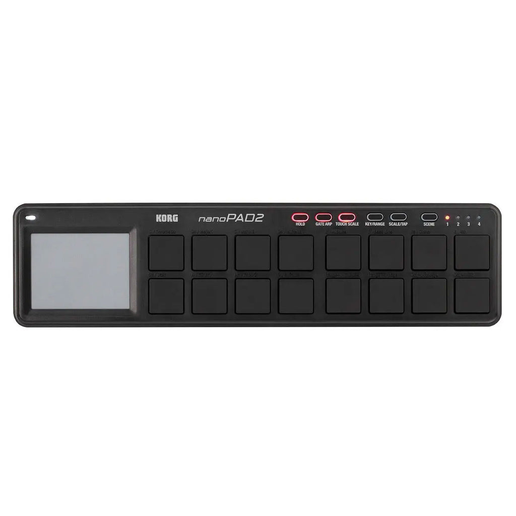 Korg NanoPad2 Slimline USB/MIDI Drum Pad/Controller - Black