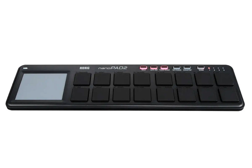 Korg NanoPad2 Slimline USB/MIDI Drum Pad/Controller - Black