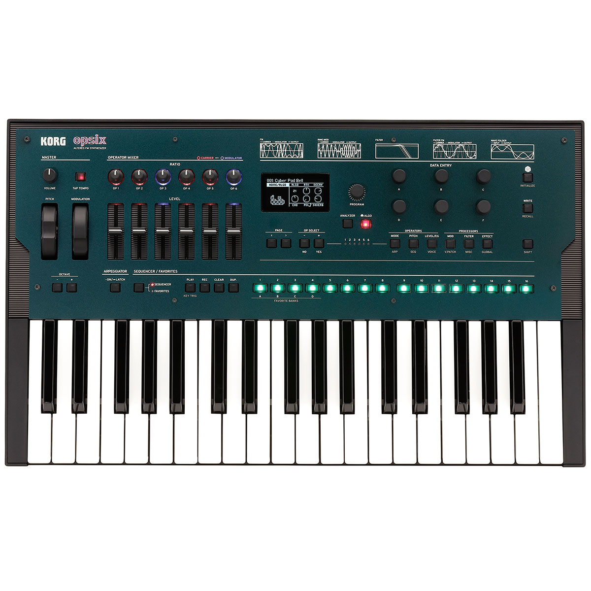 Korg opsix Altered FM Synthesizer