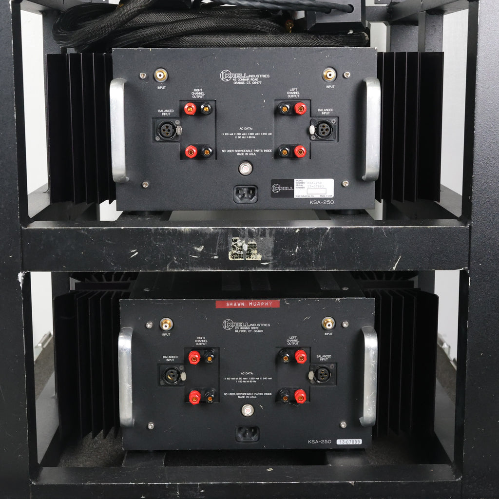 Krell KSA-250 Stereo Power Amplifier - Pair #13-07883/13-07899 (Used)