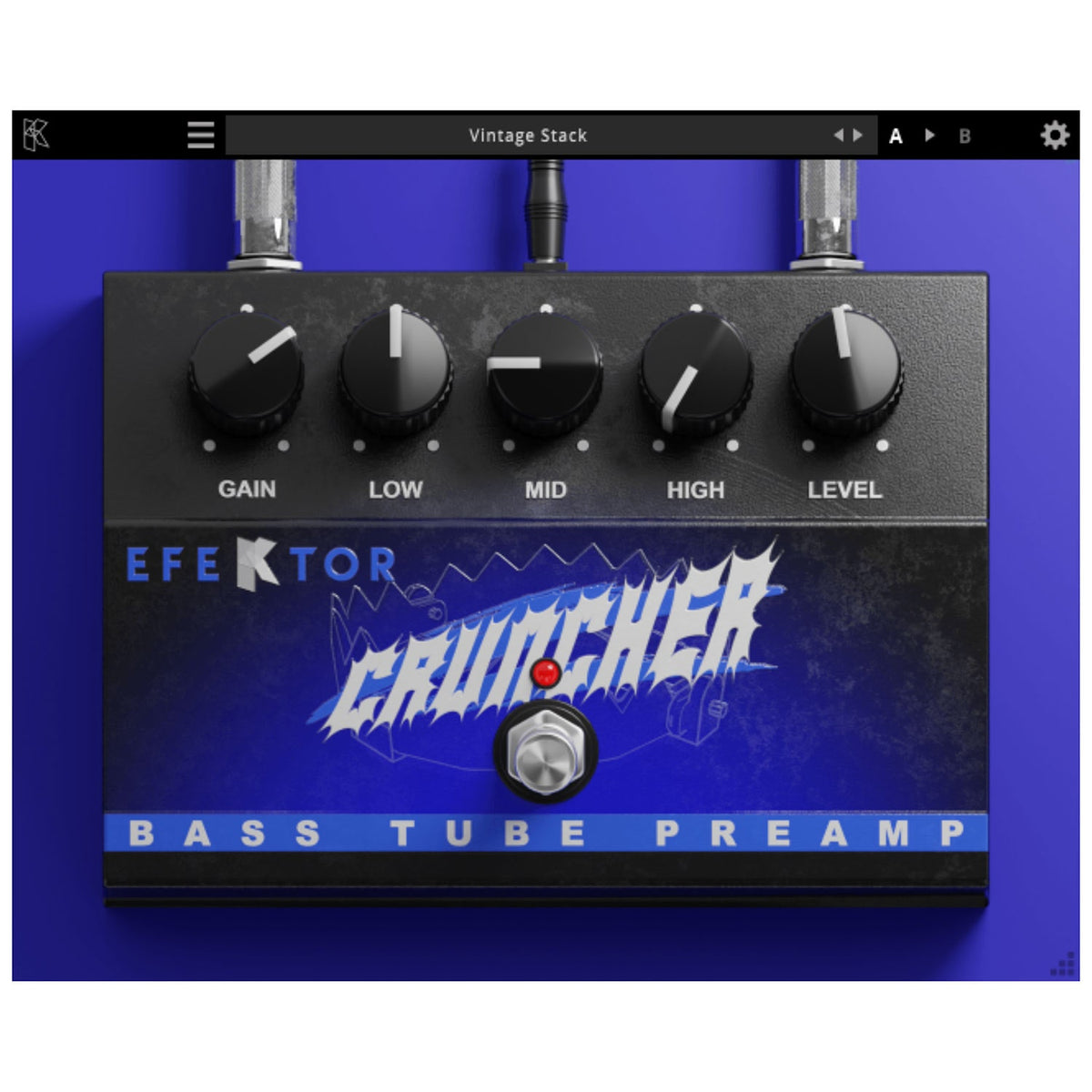 Kuassa Efektor Cruncher Bass Preamp FX Engine - Electronic Delivery