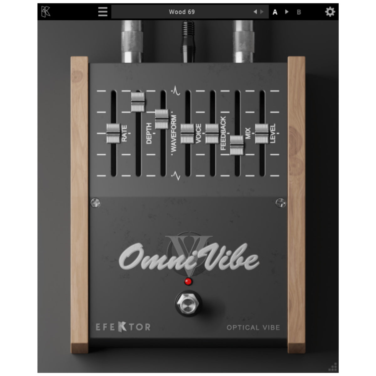 Kuassa Efektor Omnivibe Optical Vibe Machine Pedal Plug-in - Electronic Delivery