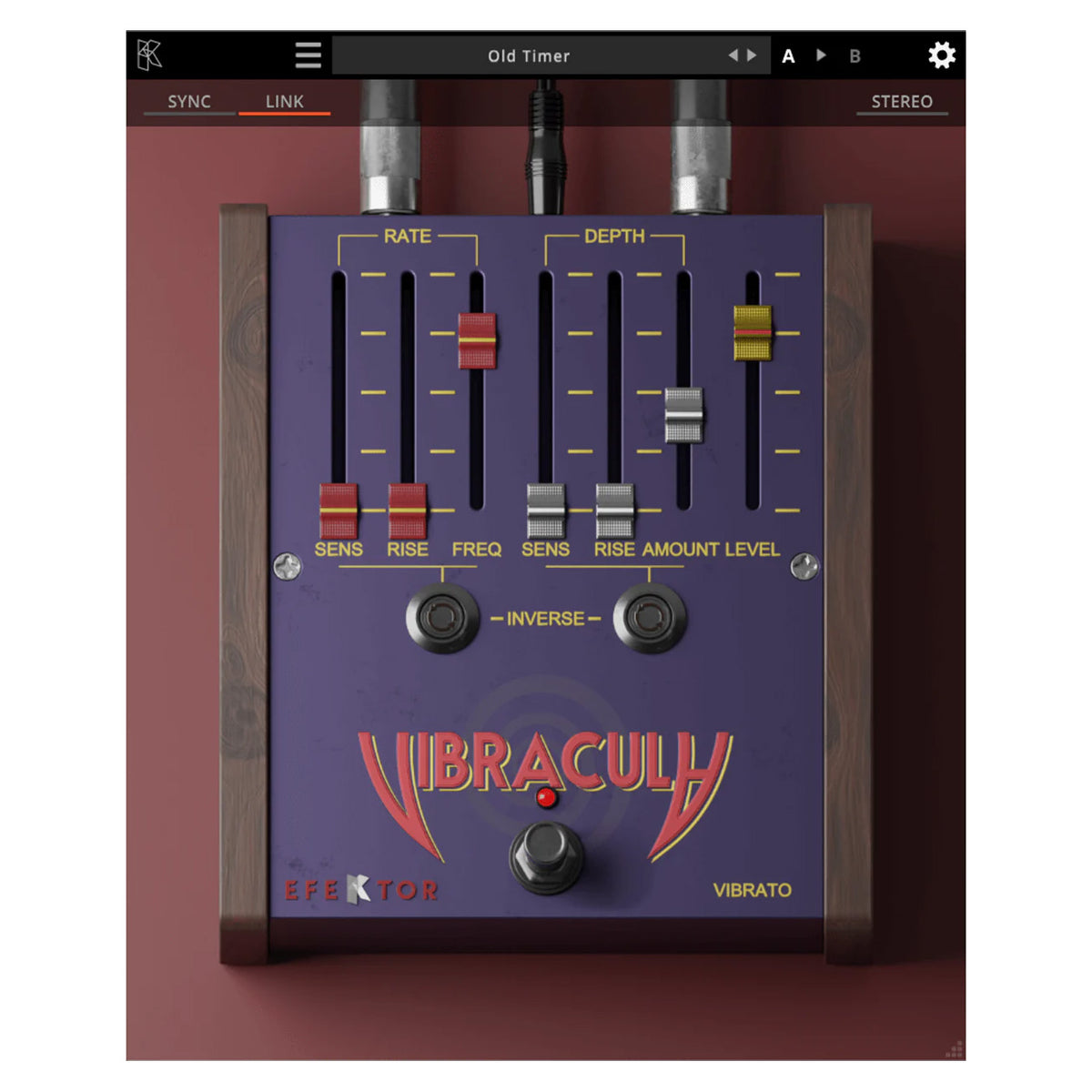 Kuassa Efektor Vibracula Vibrato Pedal Plug-in - Electronic Delivery