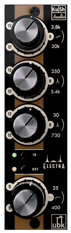 Kush Audio Electra 500 Series 5-Band EQ