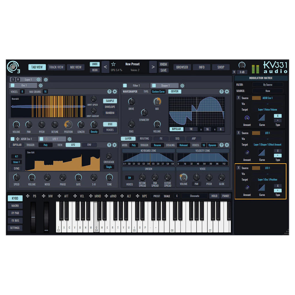 KV331 SynthMaster Producer Bundle - Electronic Delivery