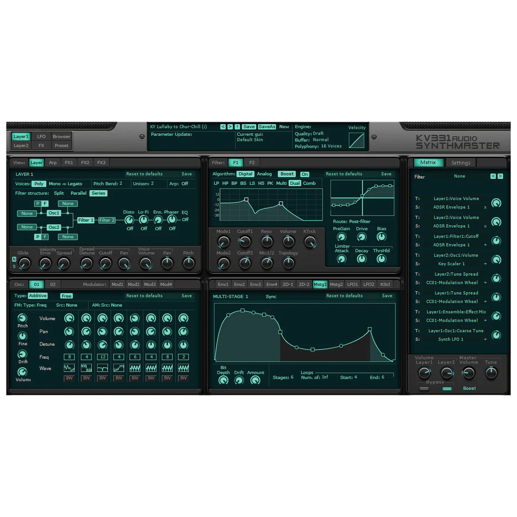 KV331 SynthMaster Producer Bundle - Electronic Delivery