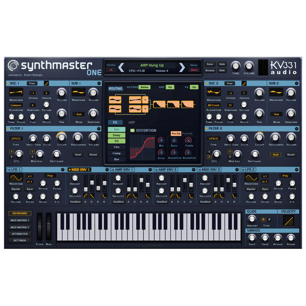 KV331 SynthMaster Producer Bundle - Electronic Delivery