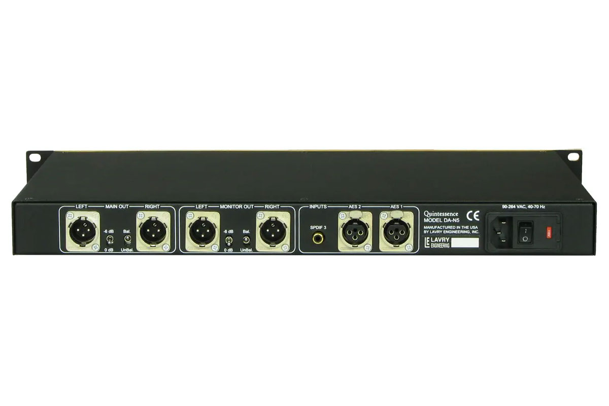 Lavry Quintessence Mixing and Mastering Stereo DA Converter