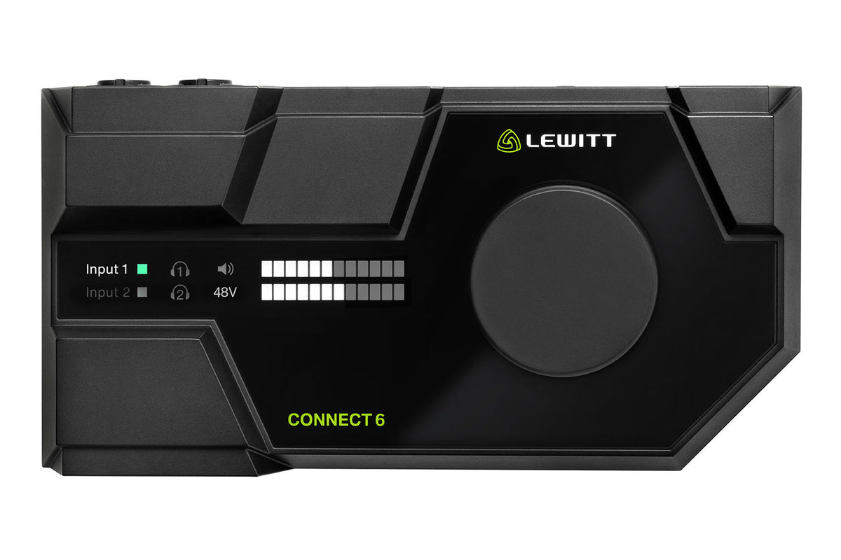 Lewitt CONNECT 6 DSP-Powered Dual USB-C Audio Interface