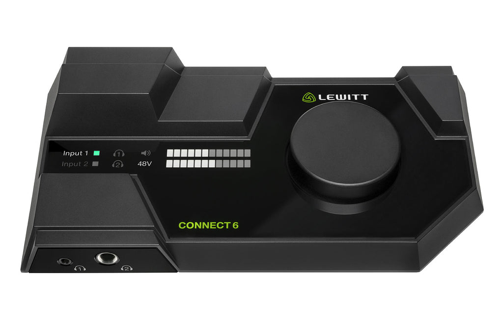 Lewitt CONNECT 6 DSP-Powered Dual USB-C Audio Interface
