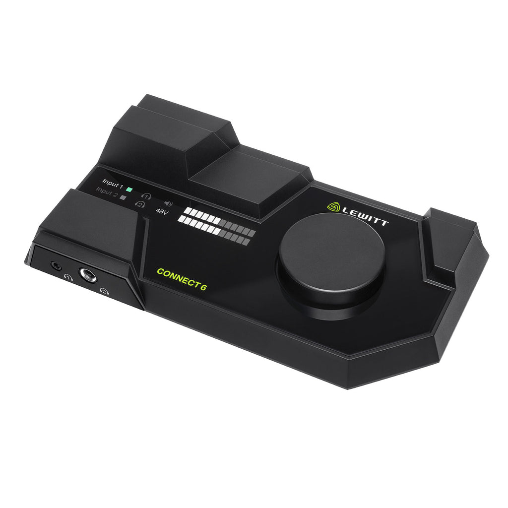 Lewitt CONNECT 6 DSP-Powered Dual USB-C Audio Interface
