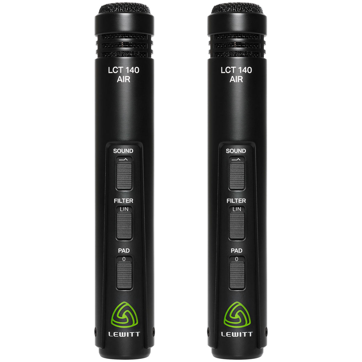 Lewitt LCT 140 AIR Cardioid Condenser Instrument Microphone - Stereo Pair