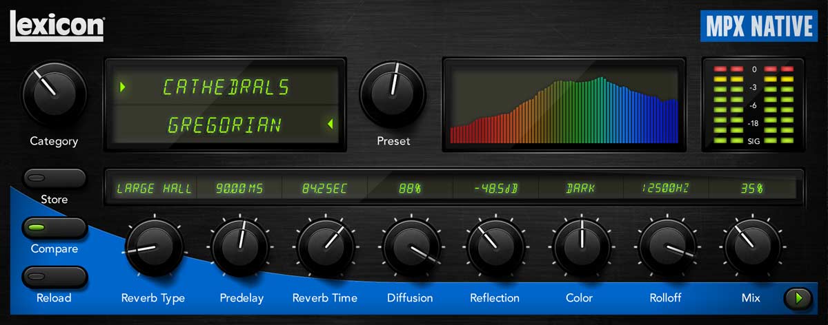 Lexicon MPX Native Reverb Plug-In - Electronic Delivery