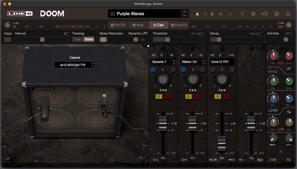 Line 6 Metallurgy: Doom Guitar Amplifier Plug-in - Electronic Delivery