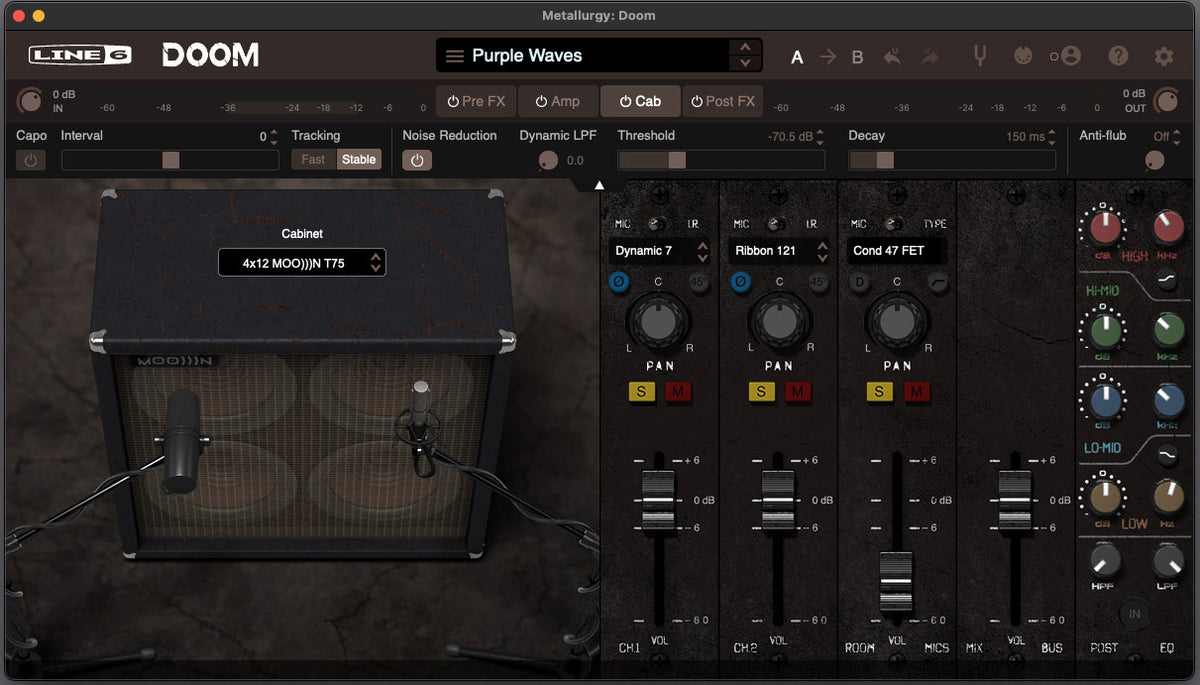 Line 6 Metallurgy: Doom Guitar Amplifier Plug-in - Electronic Delivery