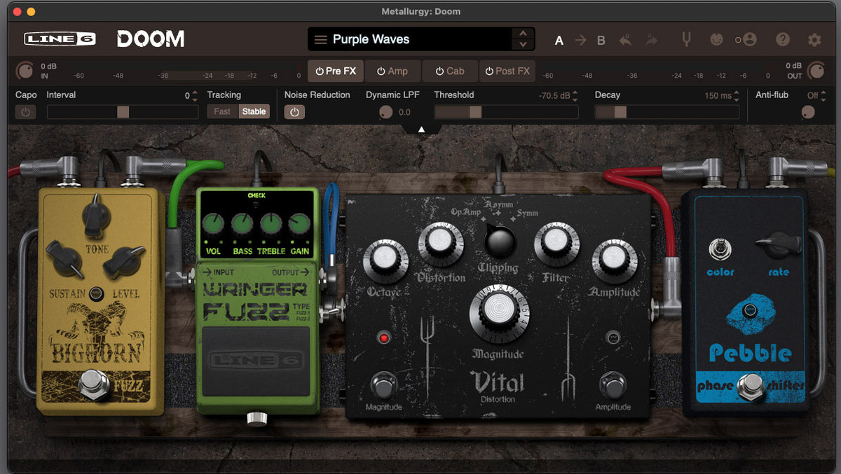 Line 6 Metallurgy: Doom Guitar Amplifier Plug-in - Electronic Delivery