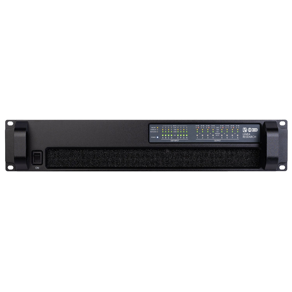 Linea Research LR-88C03 400-Watt 8-Channel DSP Amplifier