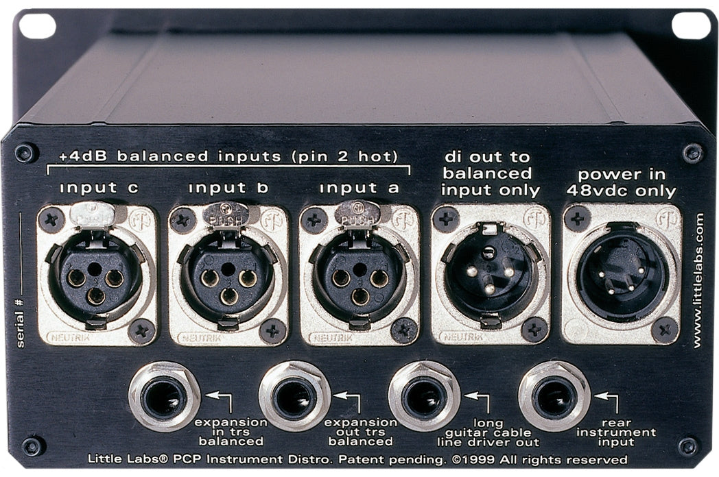 Little Labs PCP Instrument Distro Rev 3.1